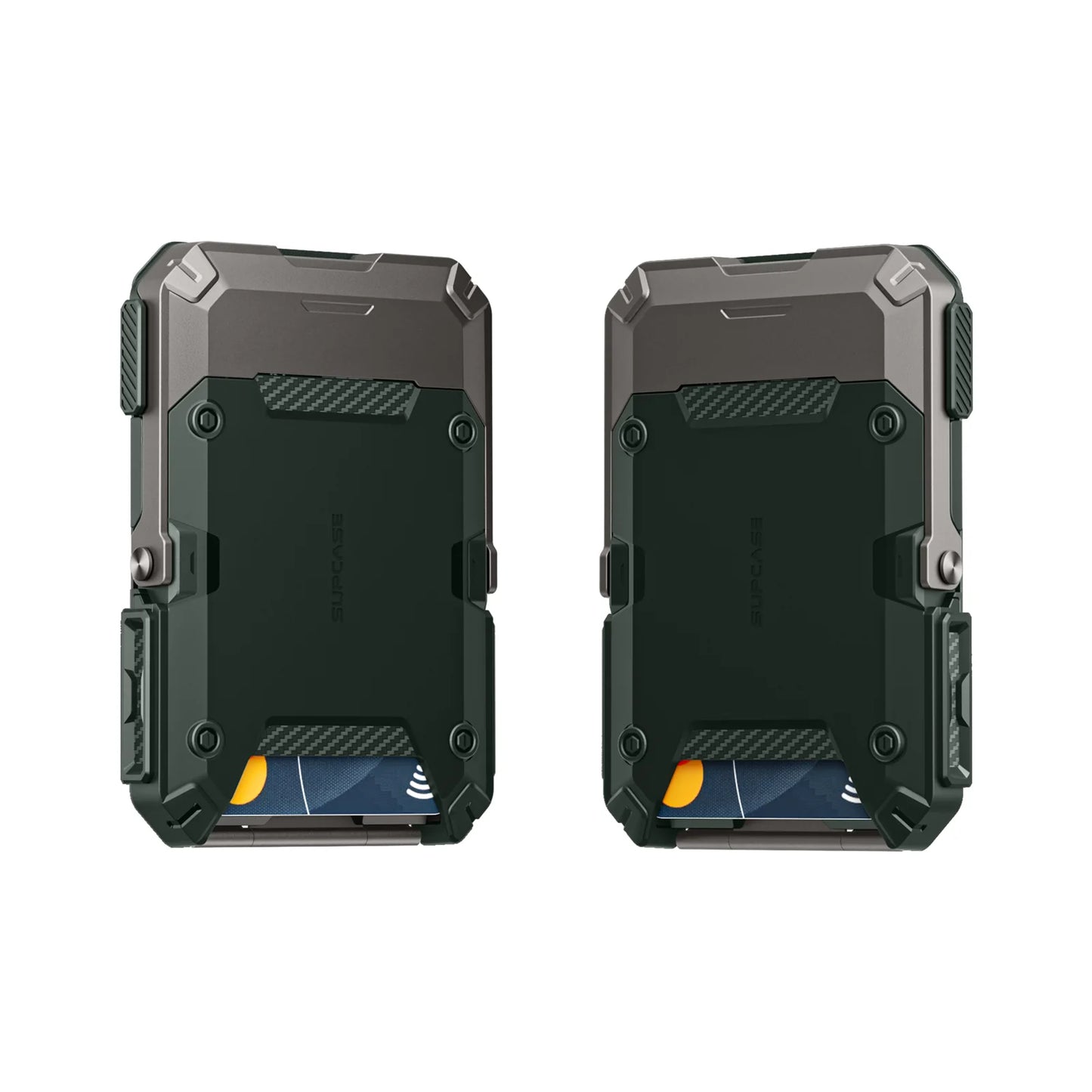 MagFlip Magnetic Wallet with Stand-Dark Green