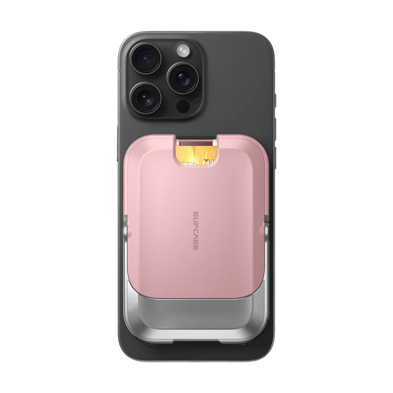 UB Mag Vault Magnetic Wallet with Stand - Blush Pink