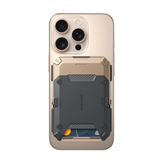 MagFlip Magnetic Wallet with Stand-Gold